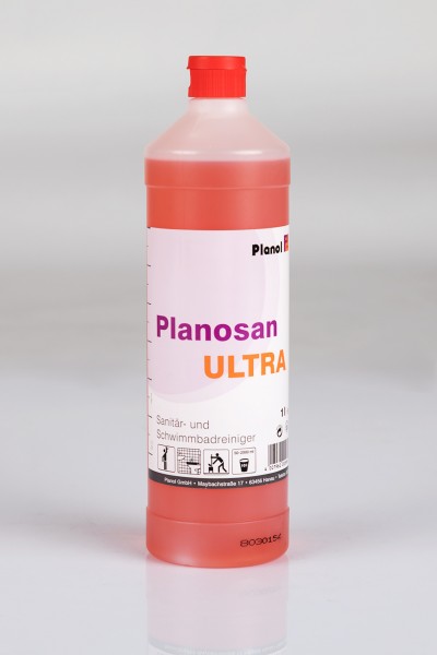 PLANOL Planosan ULTRA Sanitär- und Schwimmbadreiniger 1L Flasche