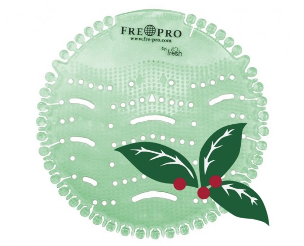 Fre Pro Wave 1 Urinalsieb mit Duft Wintergreen LIMITED EDITION hellgrün