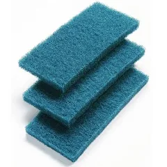 Haug Scheuer-Vlies Pads blau (3er Pack)