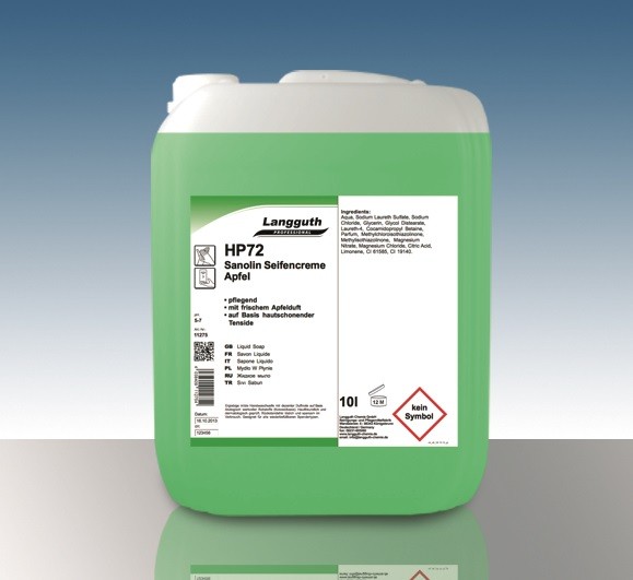Sanolin Apfel Cremeseife (HP72) 10L Kanister