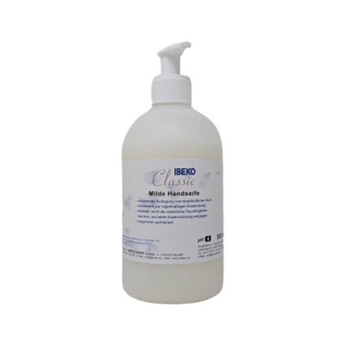 IBEKO CLASSIC Seifencreme - Handseife mild 500ml Pumpflasche