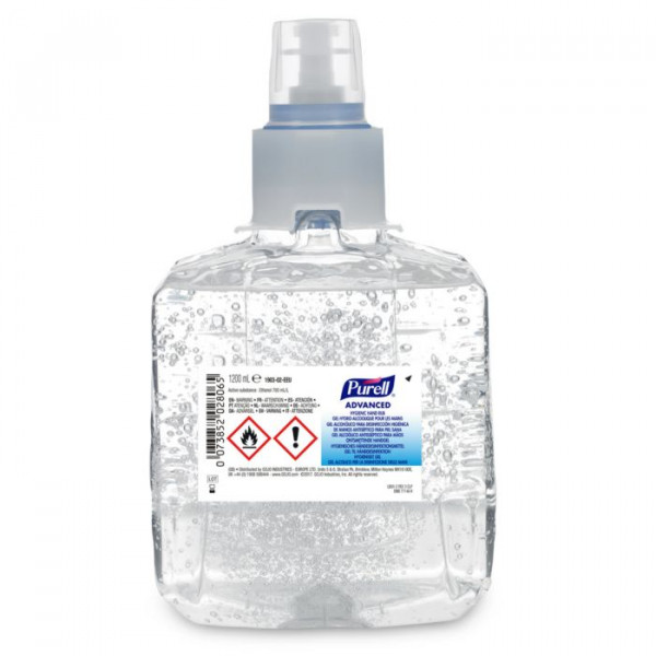 PURELL® Advanced Hygienisches Händedesinfektionsmittel (LTX-12™/1200ml) MHD 11/24