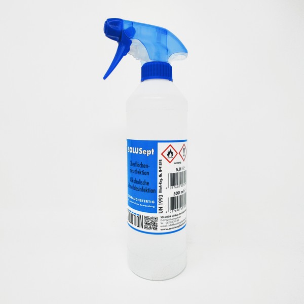 SOLUsept Oberflächendesinfektion 500ml Sprühflasche