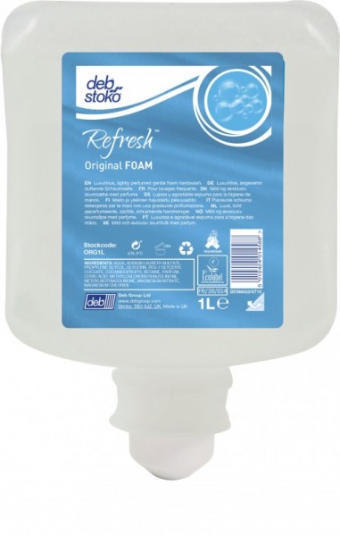 deb-stoko® Refresh™ Original FOAM Wash 1L Kartusche