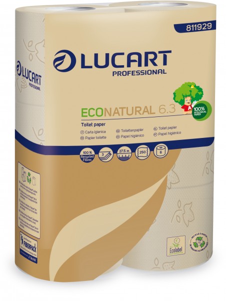 ECO NATURAL fiberpack® 6.3 Toilettenpapier