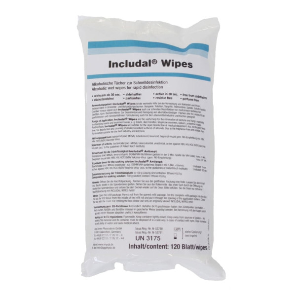 MYXAL® INCLUDAL® WIPES 120 Tücher Nachfüllpack