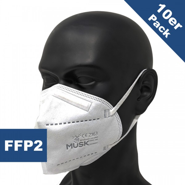 Atemschutzmaske/Partikelfiltermaske FFP2 ohne Ventil