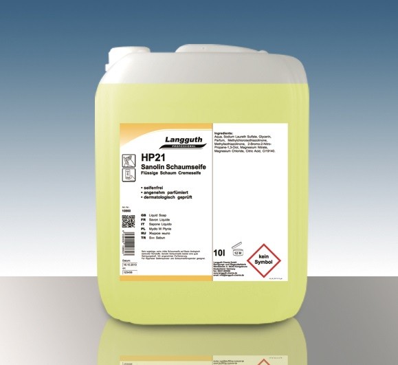 Sanolin Schaumseife (HP21) 5L Kanister