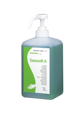 Saraya Schaumseife Sarasoft A, 1L Sarayaflasche mit Pumpe